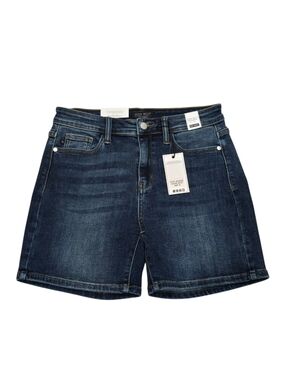 Judy Blue According To You High Rise Mid Length Shorts